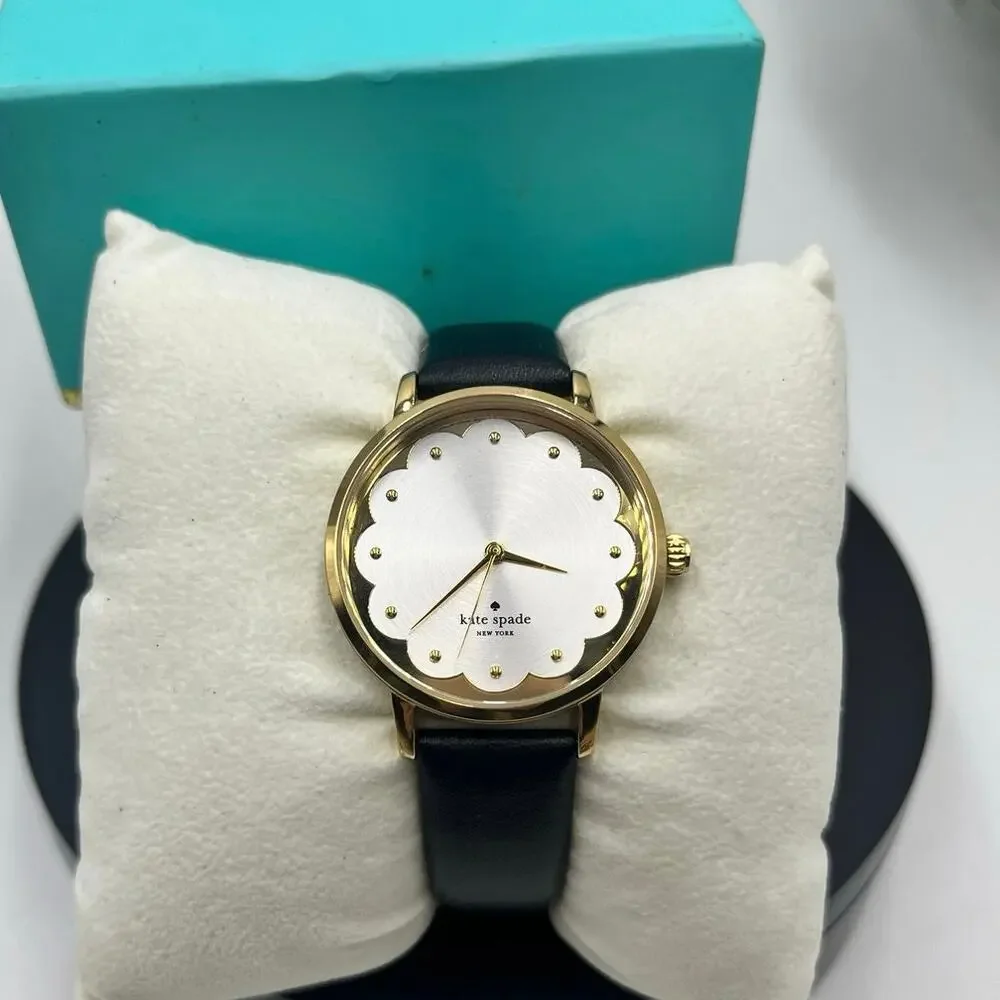 Kate Spade New York Metro 0586 Women's Leather Analog‎ Dial Quartz Watch EY586